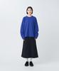 Snow Peak Knit Pullover Knit Sweater Cut and Sew Long Sleeve BLUE M Water-Repellent KN-26SU001 T-Shirt Men's Women's