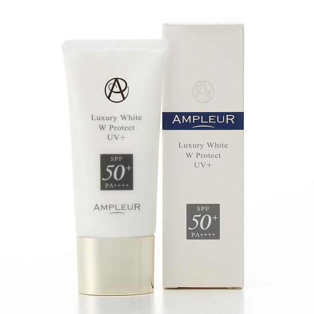AMPLEUR Luxury White W Protect UV солнцезащитное молочко, 30 гр