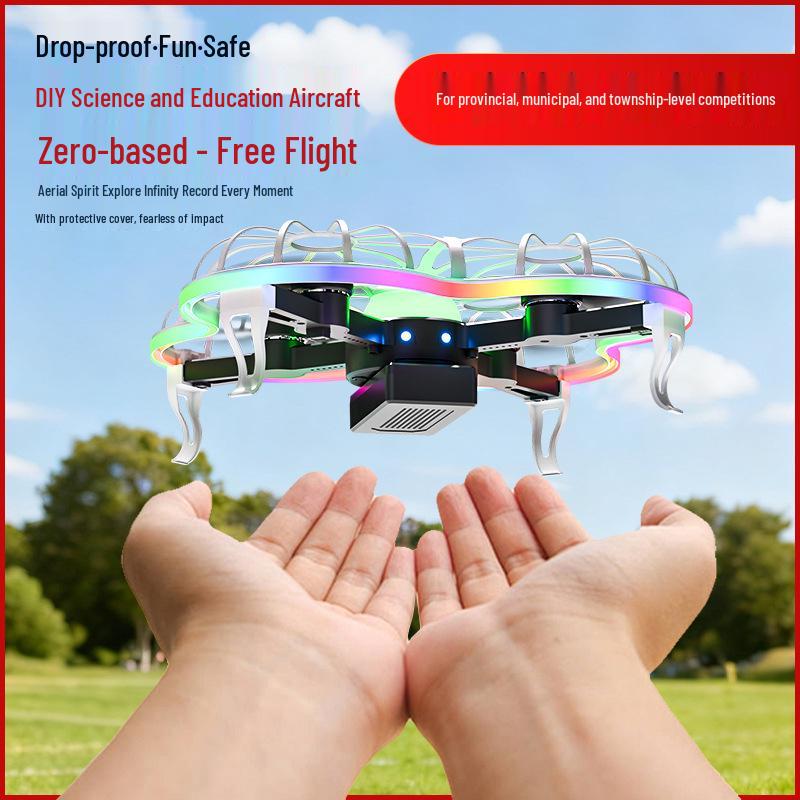 Children's DIY Educational Remote Control Drone for Science Experiments