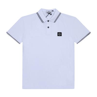 STone Island Мини Нашивка с Логотипом Поло Футболка K1s1522002sc