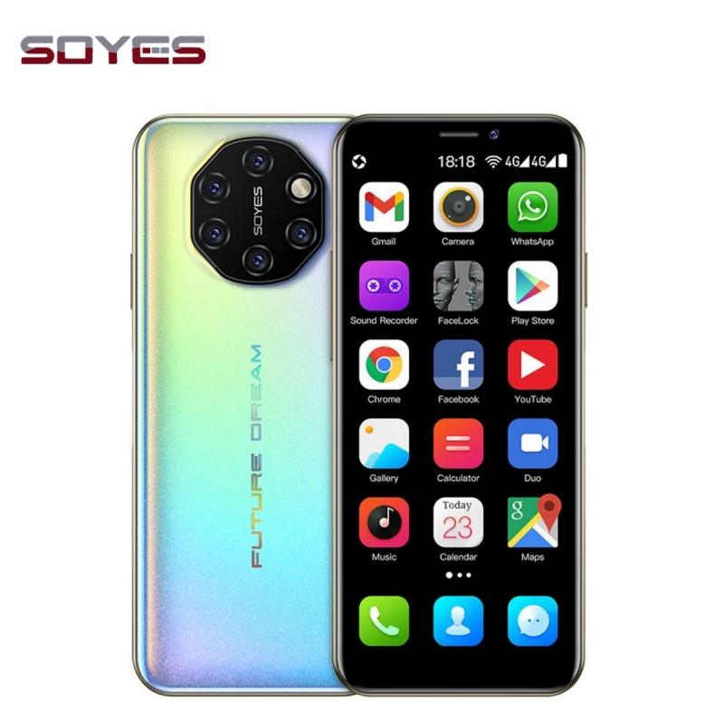 Новый мини-смартфон SOYES S10I 3,5 дюйма HD 3 ГБ ОЗУ 32/64 ГБ ПЗУ 5 МП LTE 4G 2050 мАч Портативный разблокированный по лицу/отпечатку пальца Android Карманный мобильный телефон