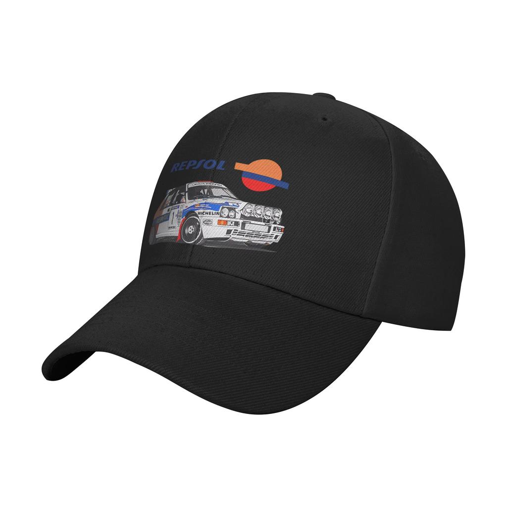 Модная белая бейсболка Lancia Repsol Rally Wrc Carlos Sainz с изогнутым козырьком, Snapback