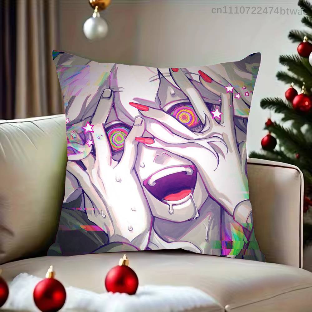 Danganronpa Нагито Комаэда Наволочка Для Дивана Спальни Гостиной Плюшевая Наволочка Декорации и Защита