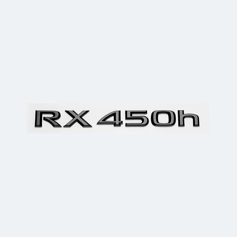 3D глянцевые черные буквы RX200t RX270 RX300 RX350 RX450h RX450hL гибридная эмблема для автомобиля LEXUS на крыло багажника задняя наклейка с логотипом