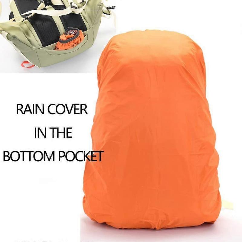 Hiking Backpack, Camping Backpack, 40L Waterproof Hiking Backpack, With Rain Cover, Lightweight Travel Backpack