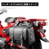 Motorcycle Side 15L Large with Drink Rustproof Small Item Dial Waterproof Suitable for Hunter Cross Includes Japanese Instruction HI-LINE