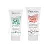 The Skin Story Face Wash Combo, французская красная глина и шиповник для умывания лица(100г) и средство для умывания лица с маслом моринги и ши (100мл) Упаковка из 2 шт.