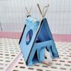Blue Rabbit Hidden Tent Foldable Hamster Nest Corner Hideaway Rabbit Tent House  Guinea Pig
