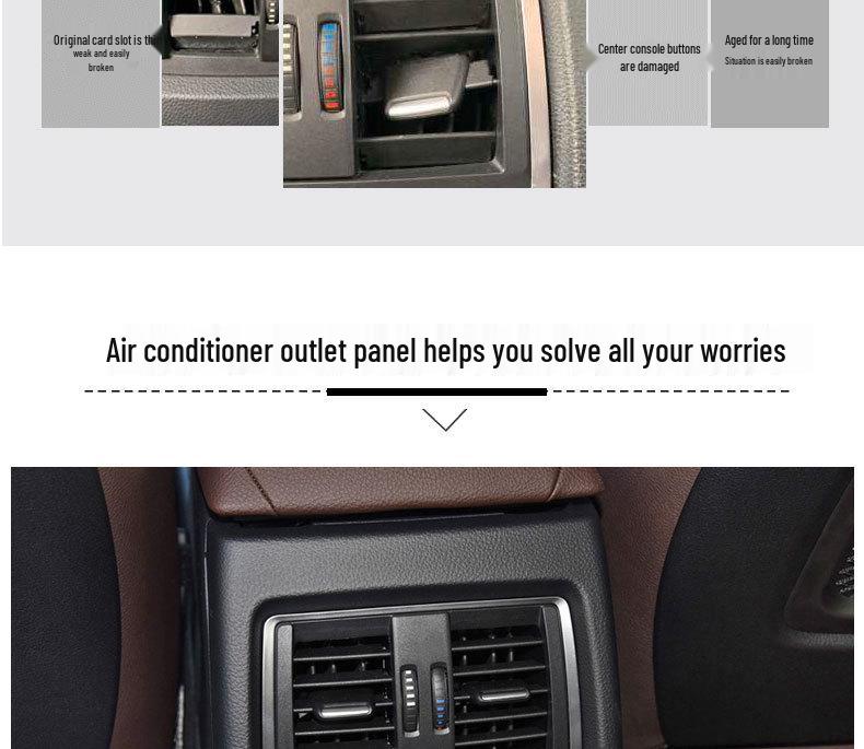 Решетка заднего воздуховода кондиционера BMW 3 и 1 серии - Модели F30/F35