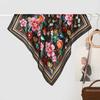 Fashionable Versatile 70cm Small Square Scarf For All Season Decorative Use