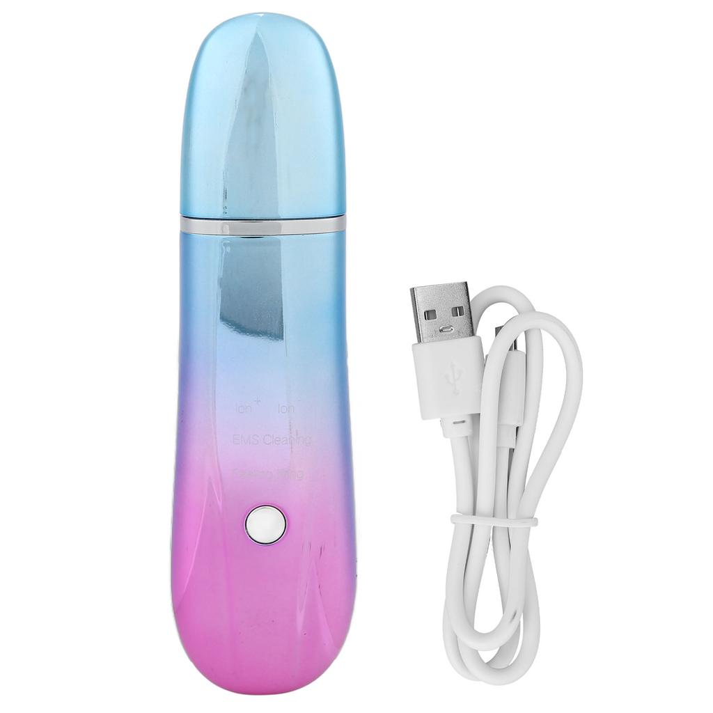 Electric Muscle Stimulation Skin Scrubber Professional Skin Spatula Blackhead Remover Pore Cleaner