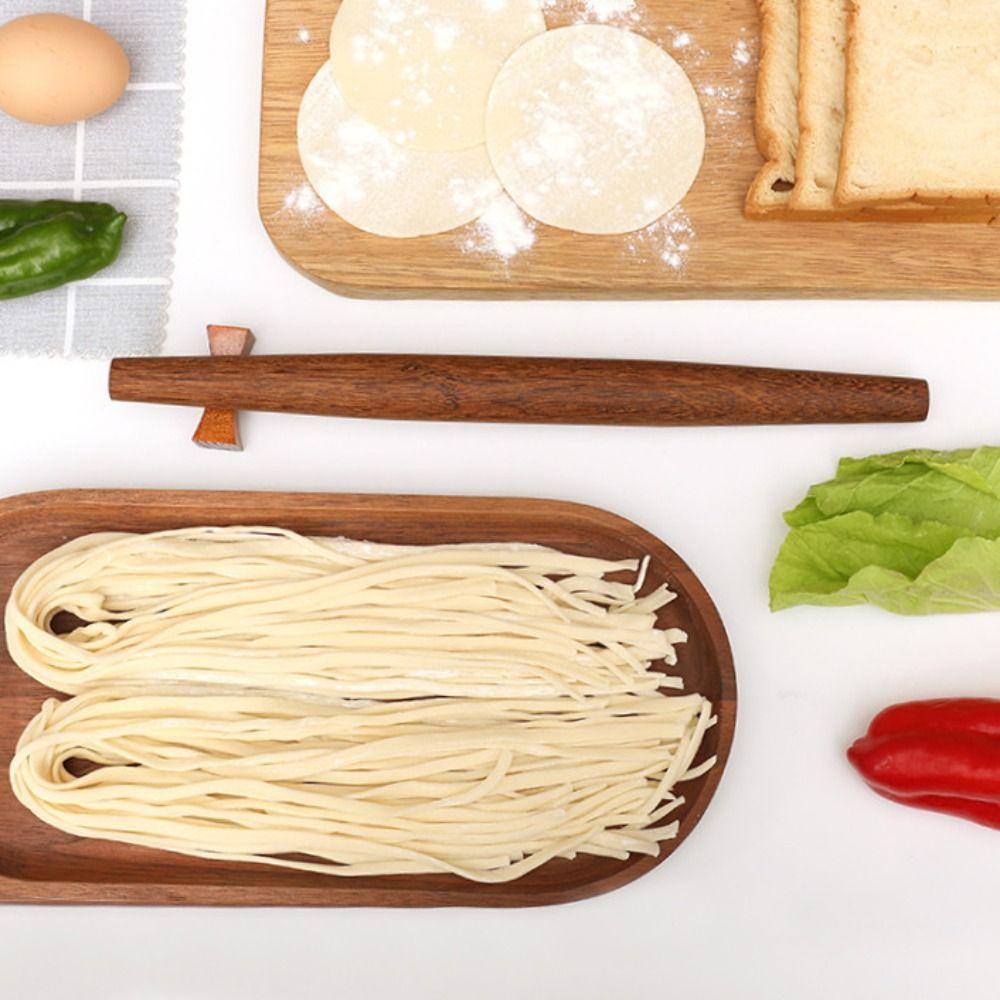 Smooth Surface Wooden Dough Roller Natural Material Baking Tools Solid Wood Rolling Pin Pastry