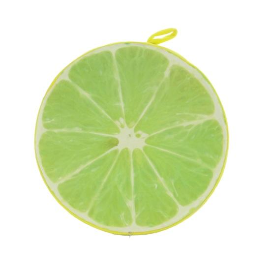 Декоративная подушка-нарезка фруктов Круглая Арбуз Киви Апельсин Подушка 3D-печать Веселый Фруктовый Декоративный Подушка Сиденье для Дивана Кресла Пола Дивана