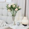 Современная ваза для цветов Минималистичная декоративная ваза Настольное украшение Керамическая ваза для обеденного стола, офиса, вечеринки, полки, домашнего декора