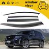 Car Door Rain Guards for 14-20 Cadillac XT4, XT5, XTS - Window Visors & Deflectors