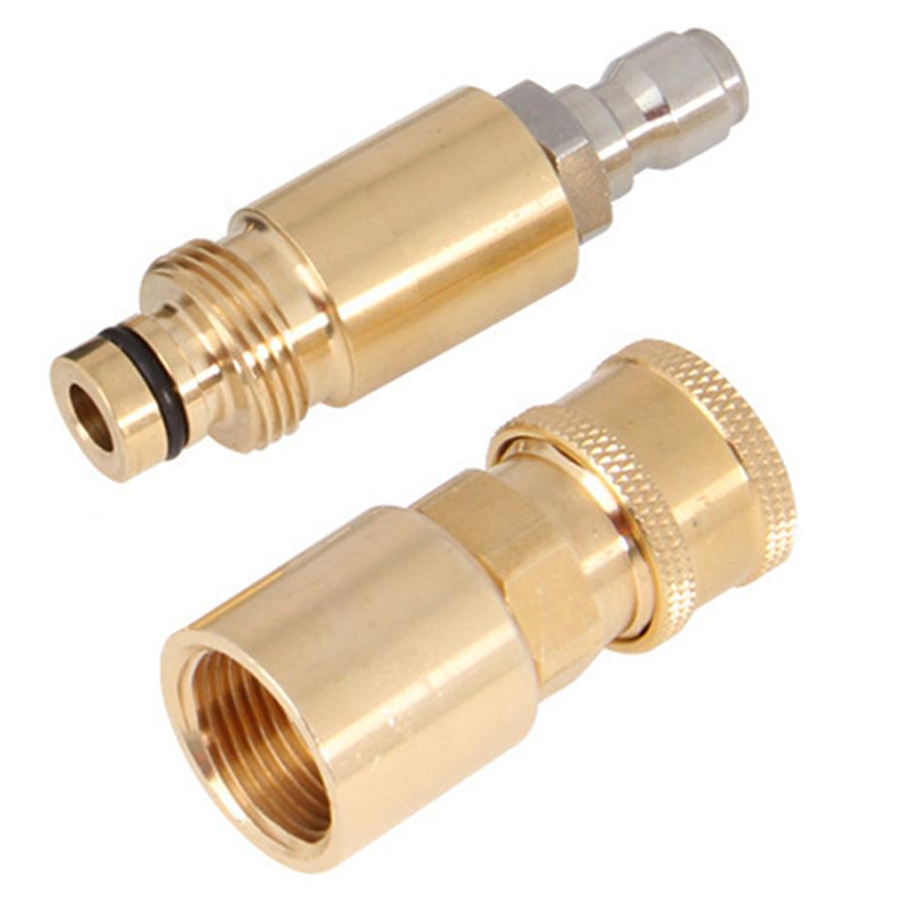 Pressure Washer Connector High Pressure Connector Efficient Water Flow High Pressure Resistance For Karcher Pressure Washer