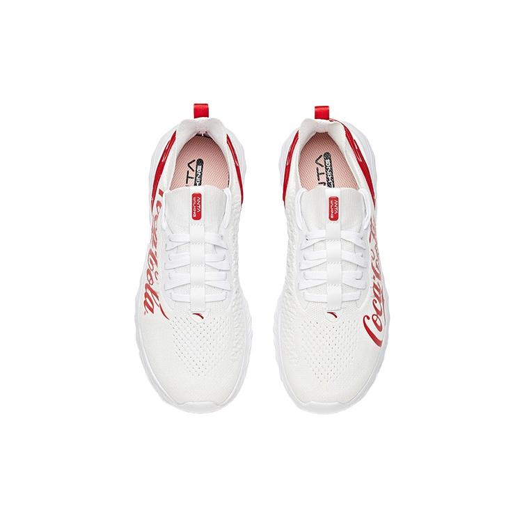 (WMNS) Тренировочные кроссовки ANTA x Coca Cola 'Белый Красный' Женские 122027712-1