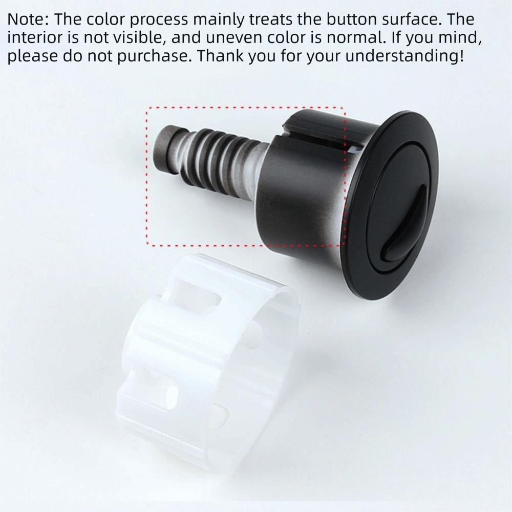 Universal Toilet Push Button Round/Elliptical Head Water Tank Button Toilet Flush Button Kitchen