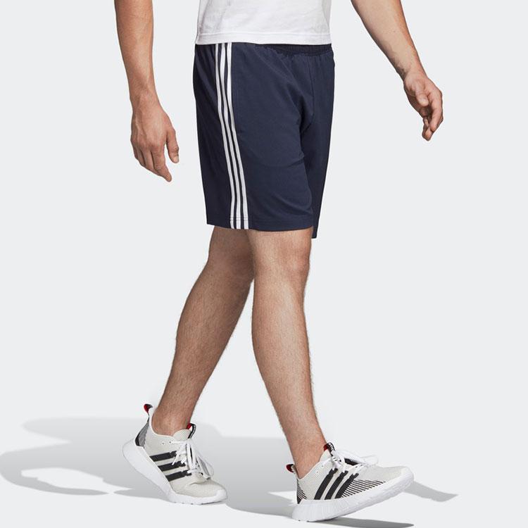 adidas Мужские шорты с боковыми полосками Legend-Ink-Blue DU0501