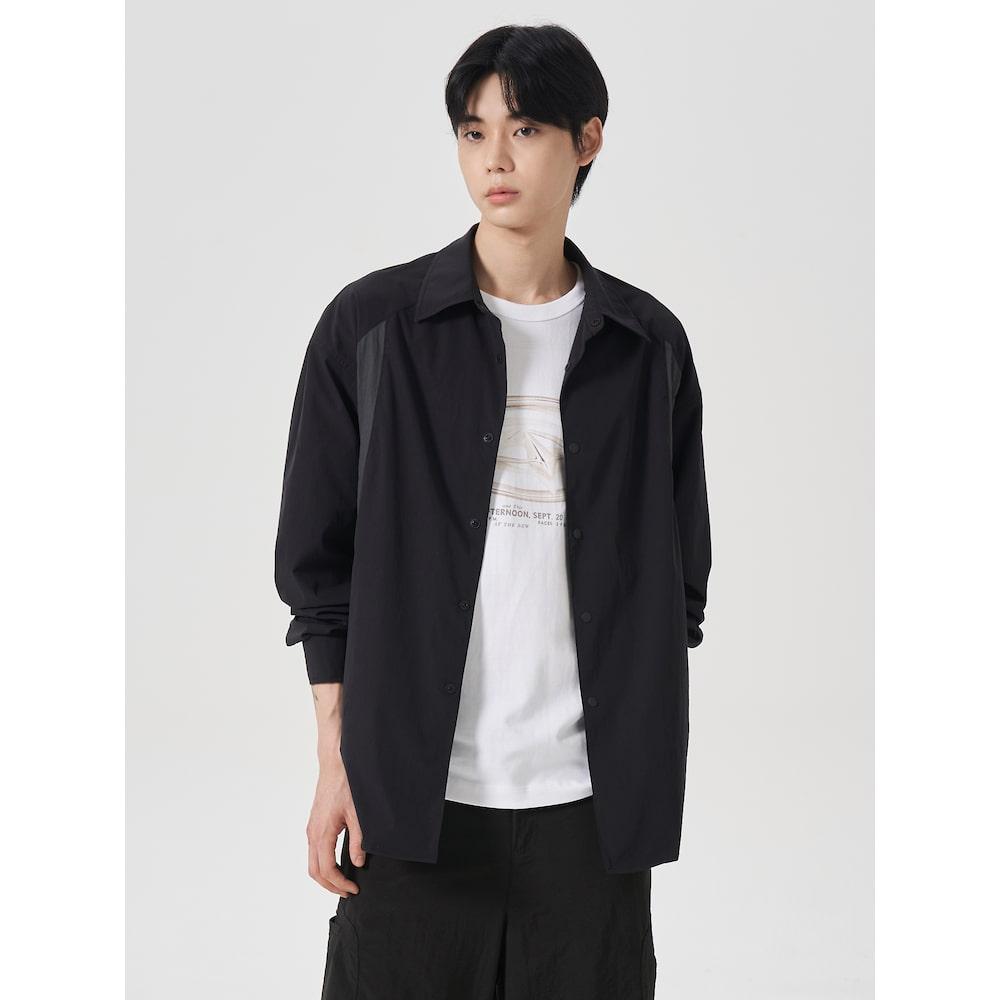 8SECONDS Curved Cut Shirt Black (214864Ay15)