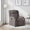 VidaXL Reclining Massage Armchair, Chair with Footrest, Seat with Backrest and Armrests Living Room, Modern, 373556