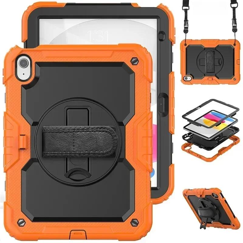 Shockproof Kids Safe Case For iPad 11th 10th Generation A16 Air 11 2025 7/8/9th 10.2 9.7 Pro 11 M3 M4 Air 5 4 Mini 7 6 5 Cover