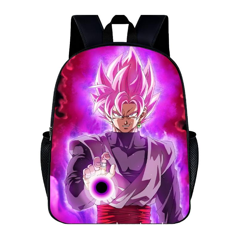 DragonBall Backpack Son Goku Goten Vegeta IV Cartoon Character Print Schoolbag Lightweight Large Capacity Student Backpack Gifts