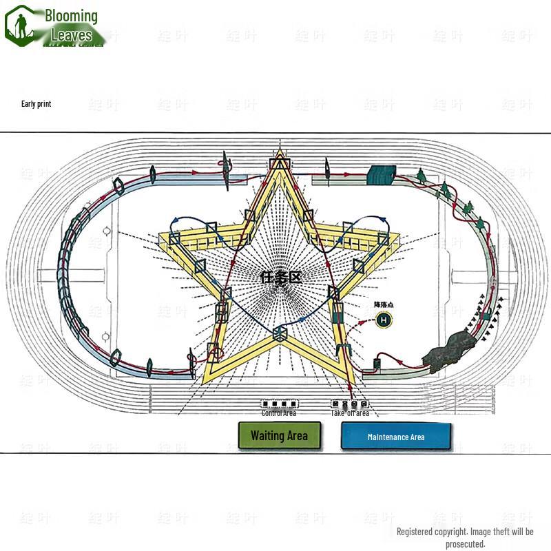 Modular Drone Race Track Obstacles