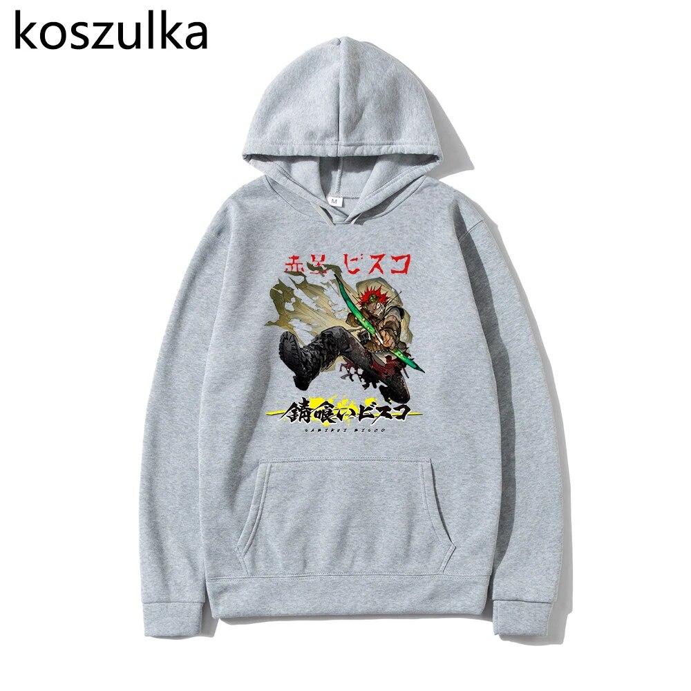Горячая толстовка с капюшоном в стиле аниме Sabikui Bisco, унисекс, манга, Harajuku Bisco, толстовки с принтом, женские толстовки, винтажные пуловеры, женские зимние топы