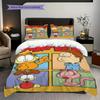 Garfield Comic Book Set Bedding 1 Duvet Cover 2 Pillowcase Without Core Bedding Set Christmas Birthday Gift Duvet Cover And Pillowcase Bedding