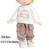 1/11 Doll Shorts Accessories Clothes Pant Clothing Pants Accessories Dolls Long Overalls Long Jeans