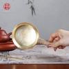 Copper Tea Roasting Tool Set With Flat Base Leaf Aroma Enhancement Warming
