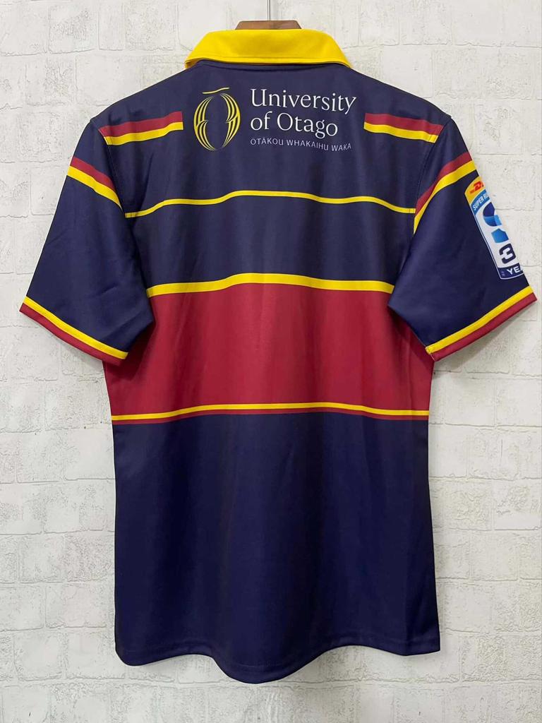 Мужская регбийная форма Highlanders 2026, домашняя и гостевая, с коротким рукавом