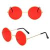 Retro Party Hippie Eyewear Round Sunglasses Metal Sunglasses Circle Glasses