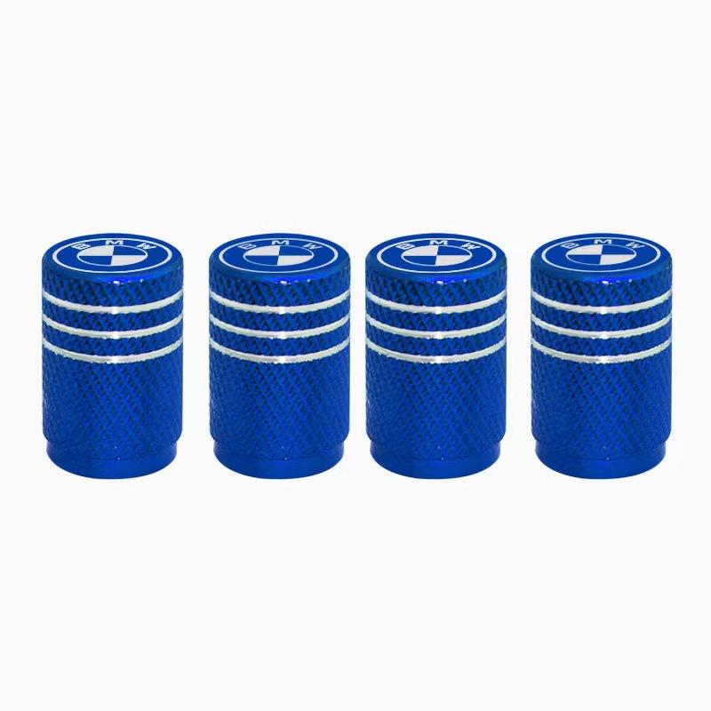 KYLZ4 4PCS Car Wheel Tire Valve Stem Caps Decorative Auto Exterior Accessories For BMW E36 E39 E46 E60 E90 E90 F01 F10 F30 E93 G01 G20