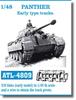 Friul Model Metal Movable Track Series для немецкого танка Panther Early Type Track Пластиковые детали для модели 1/48 (Тип D) АТЛ-4809