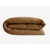 Palace Duvet Cover 100% Dyed Washed Cotton Vent Du Sud - Palace Cognac - Duvet Cover 240 X 220 Cm