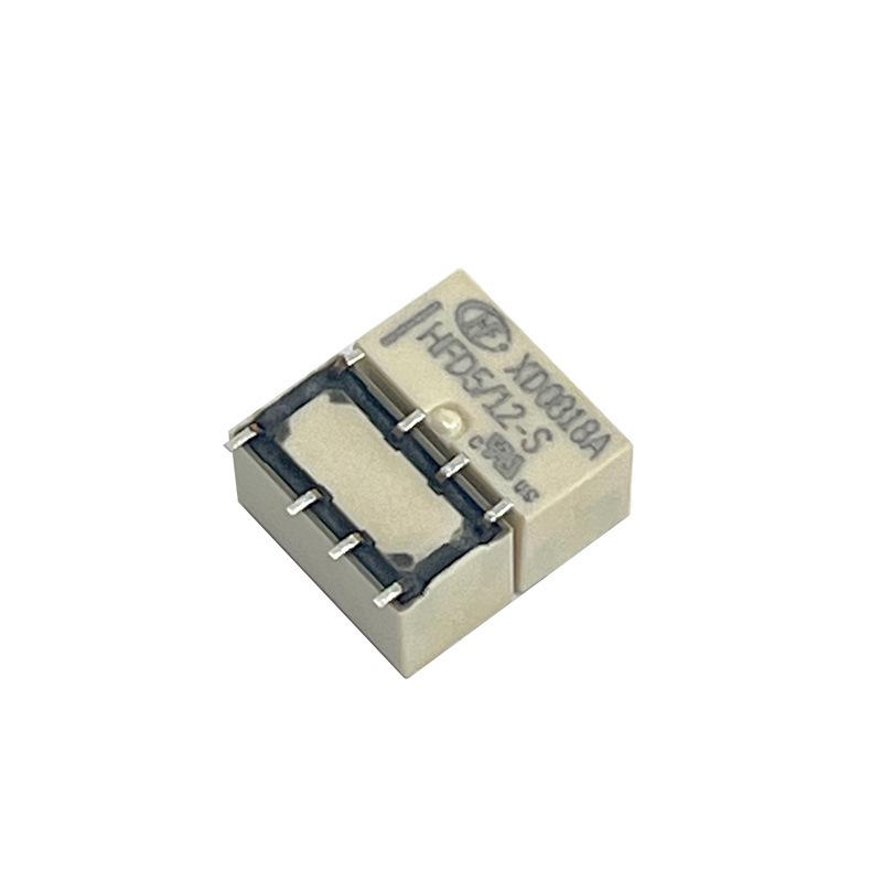 New Hongfa HFD5/12-SR Power Relay, 2A 12V SMD.