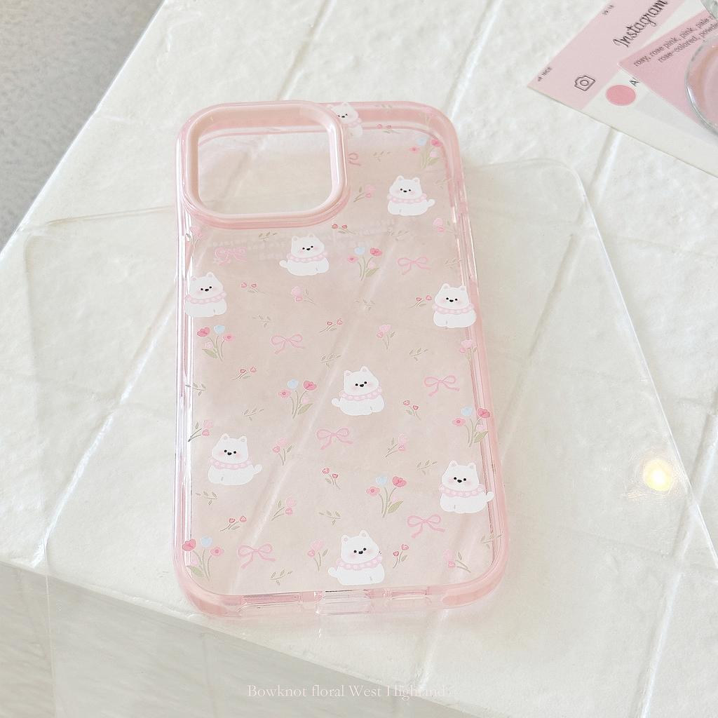 Милая мультяшная подставка для щенка Чехол для мобильного телефона iPhone 15 Apple 16 Promax Подходит для 14 Нишевый 13 Противоударный