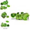 Color-changing Chameleon Plush Toy With Long Hair 16cm Size