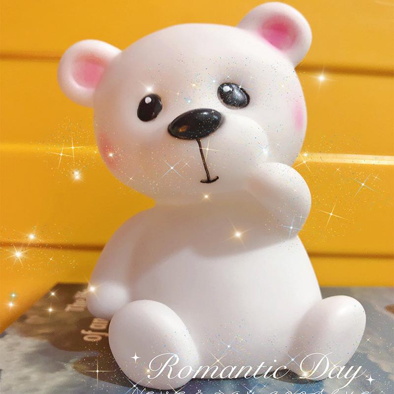 Мультяшный ночник детский день виниловый прикроватный светильник украшения креативные подарки