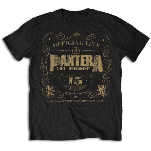 Pantera 101 Proof Футболка Футболка Футболка Метал-группы