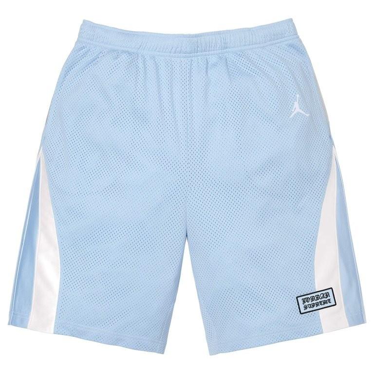 Supreme x Jordan Short Light Blue
