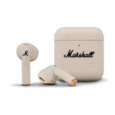 Наушники Marshall Completely Minor IV Cream совместимы с Bluetooth/Qi-зарядкой/совместимы с вызовами