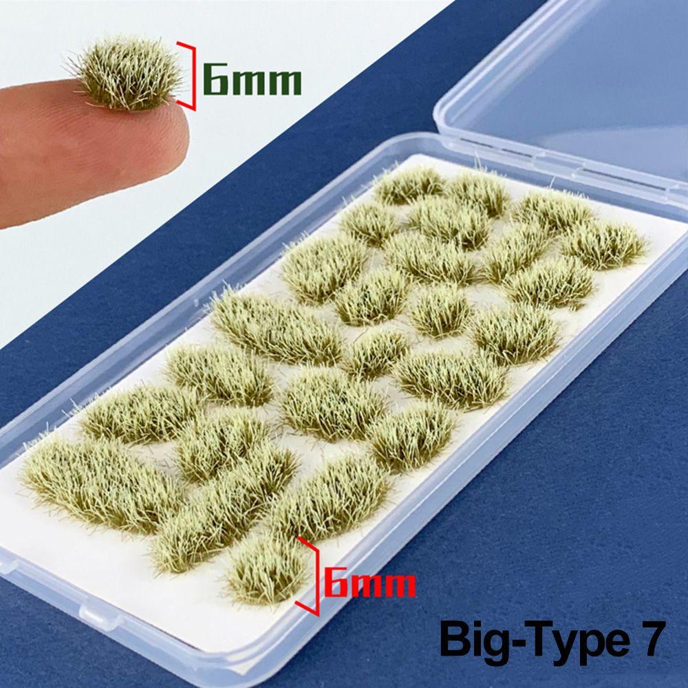 Plant Simulation Wargame Scenery Искусственный Цветочный Клок Неправильные Пучки Травы Макет Песочного Стола