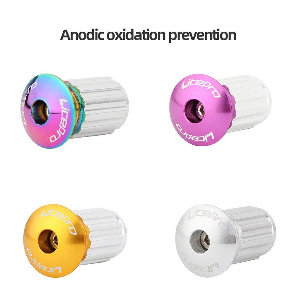 Zinc Zinc Alloy Handlebar Caps Bike Bar Ends Plugs Handle Grips Plugs Handlebar End Caps Bicycle Grip
