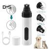 Electric Pet Nail Grinder Silent Low Vibration Dog Nail Clipper Claw Trimming Grinder Rechargeable Pet Paw Grooming Tool for Dogs Cats