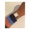 Square Retro Steel Women's Wristwatch