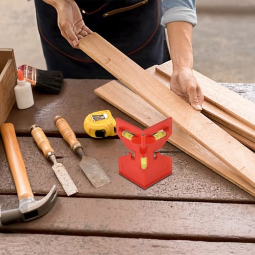 Level, Post Level, for Plumbing, Built-in Magnet, 3-Bubble Measurement (Horizontal/Vertical), ABS Impact-Resistant Material, 72g, Attaches To Wood and