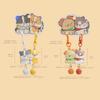 2Pcs/Set Resin Animal Keychain Mini Keychain Sets Creative Couple Pendant  Couple Gift